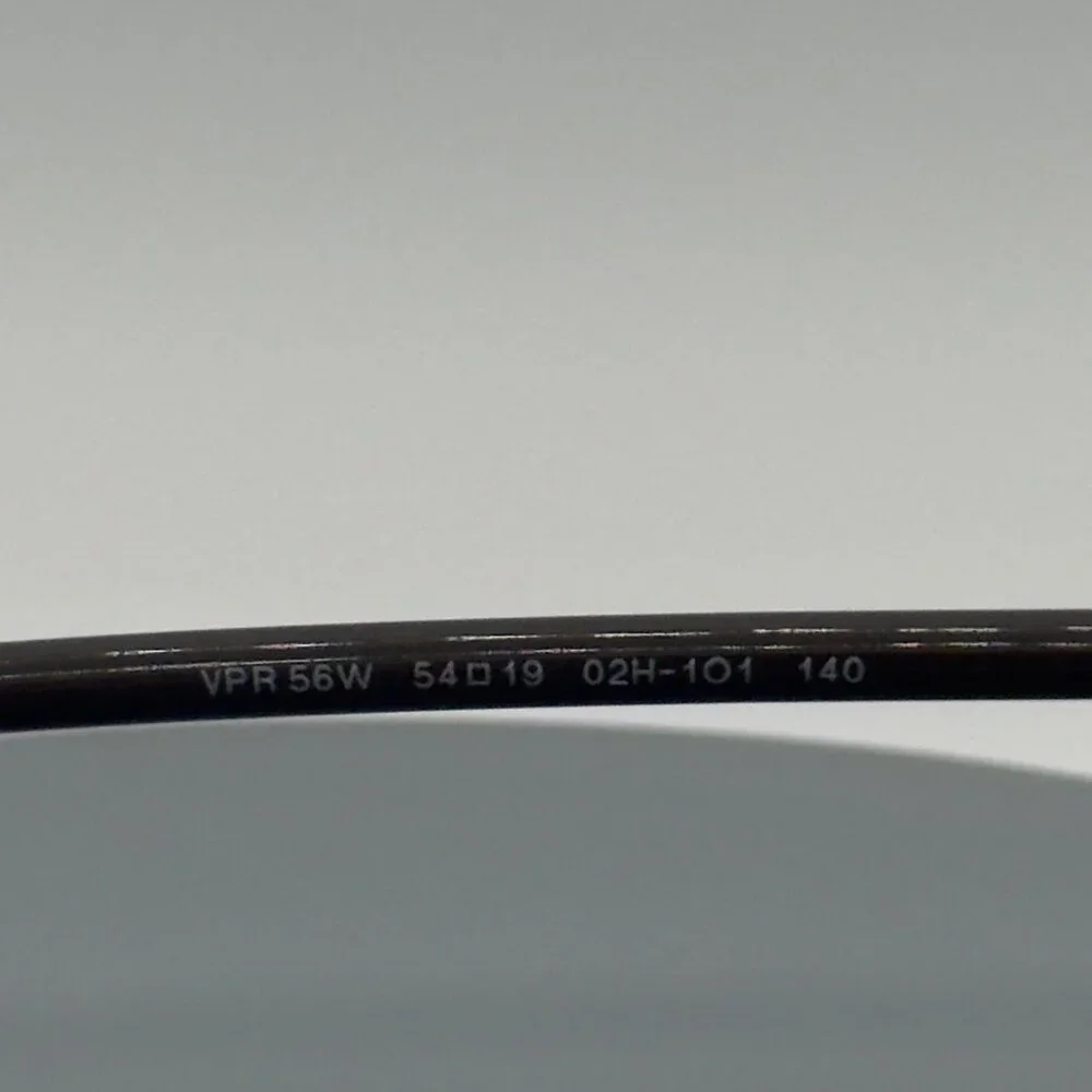 PRADA PR 56WV 02H1O1 Eyeglasses Frames Brown Beige 54-19-140